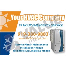 HVAC Vehicle Magnet #6